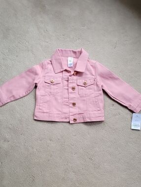 Carter's Pink Denim Jacket 18m